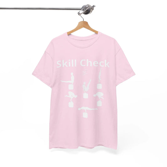 T-Shirt de Callisthénie Rose Clair SkillCheck Printify