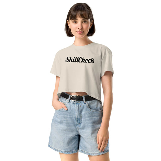 Crop Top SkillCheck pour Femme Printful