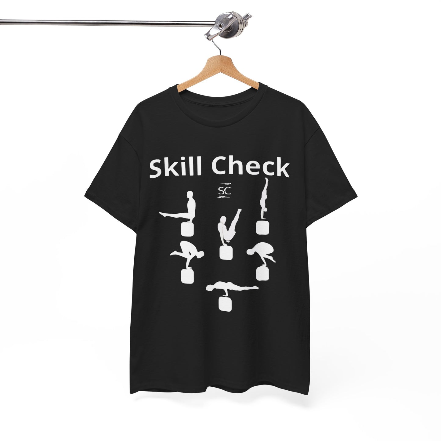 Camiseta negra SkillCheck