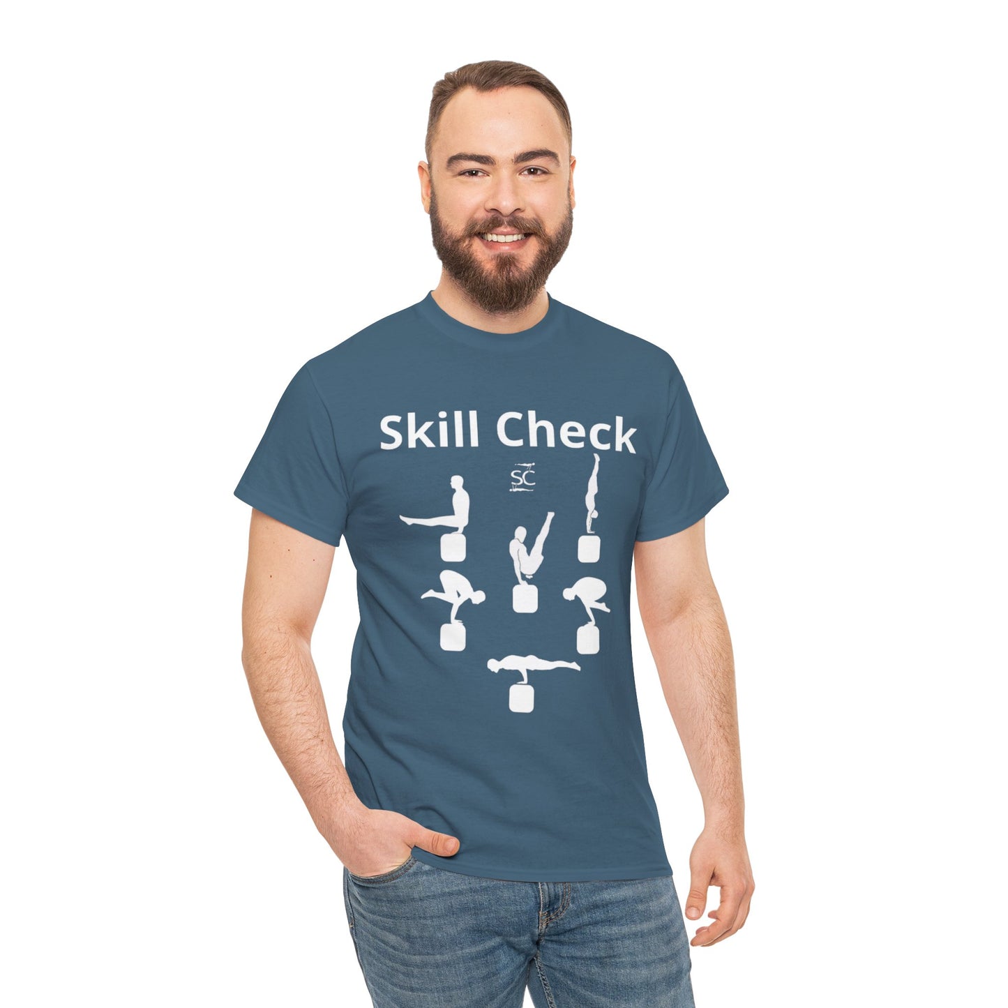 Camiseta SkillCheck Azul