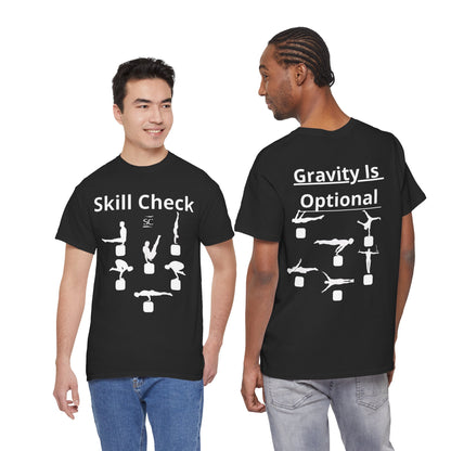Camiseta negra SkillCheck