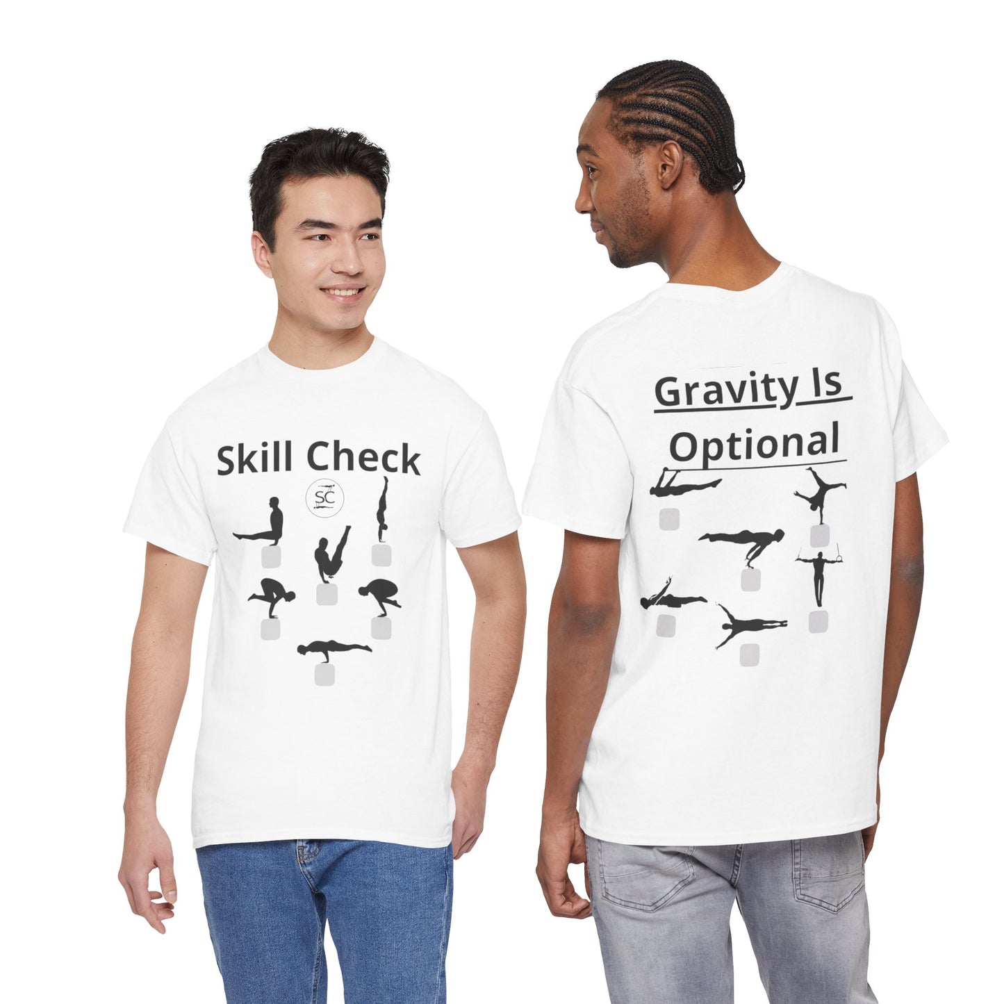 SkillCheck White T-Shirt