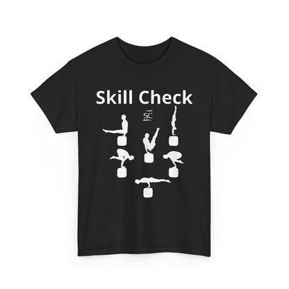 Camiseta negra SkillCheck