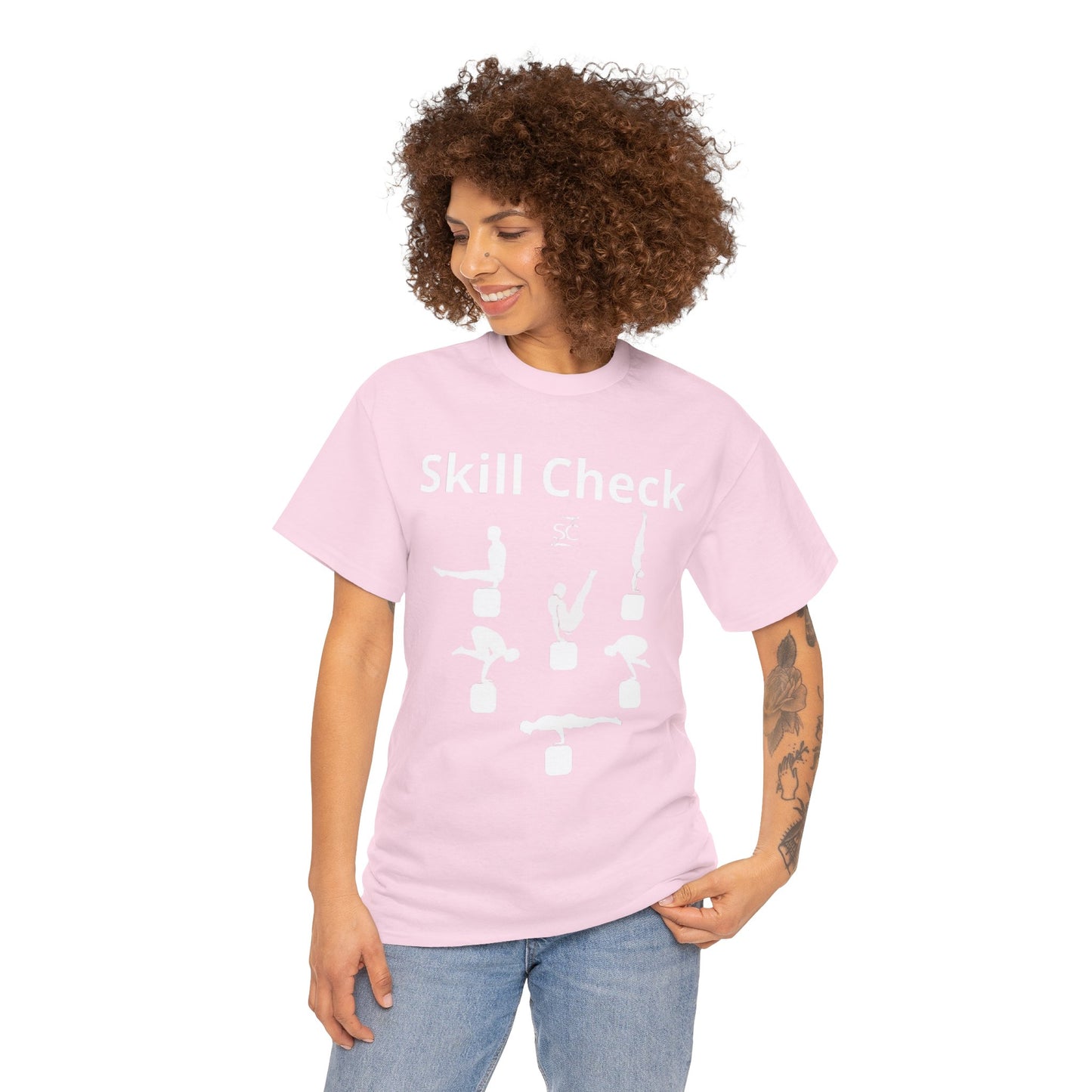 SkillCheck Light Pink T-Shirt