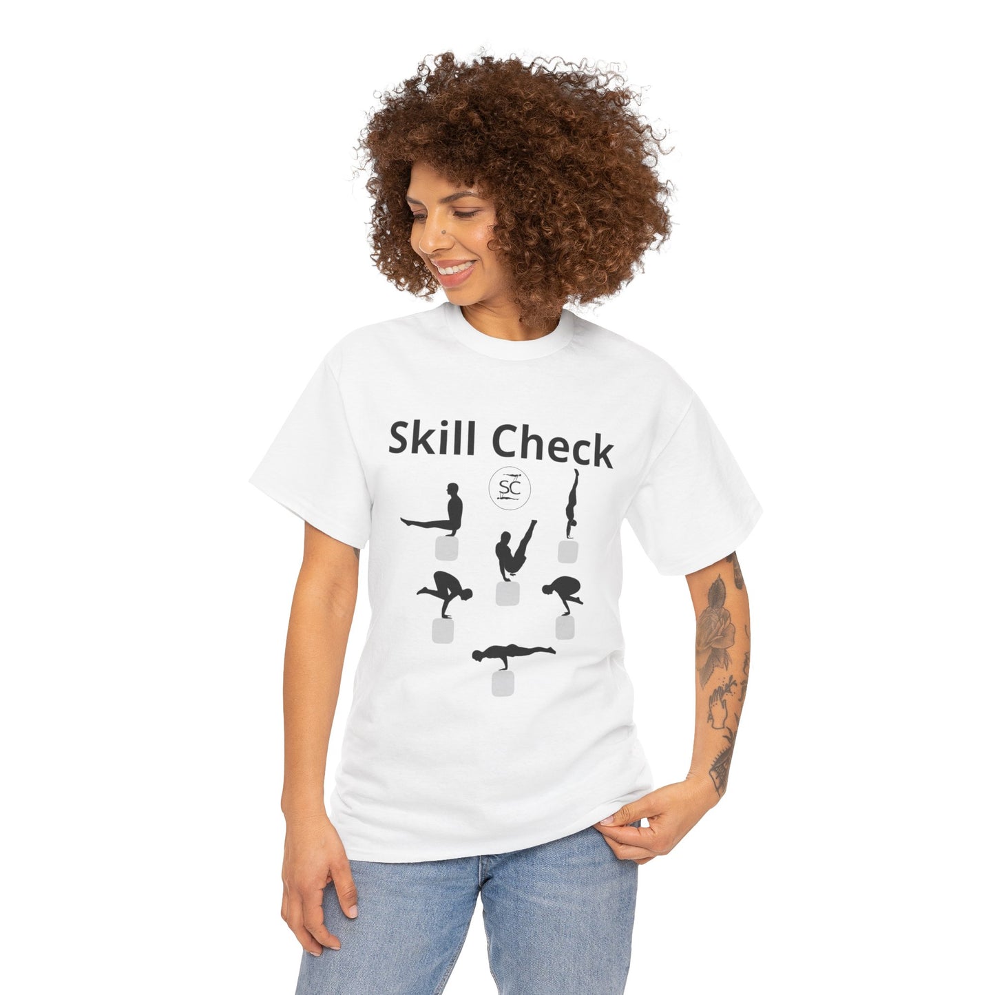 SkillCheck White T-Shirt