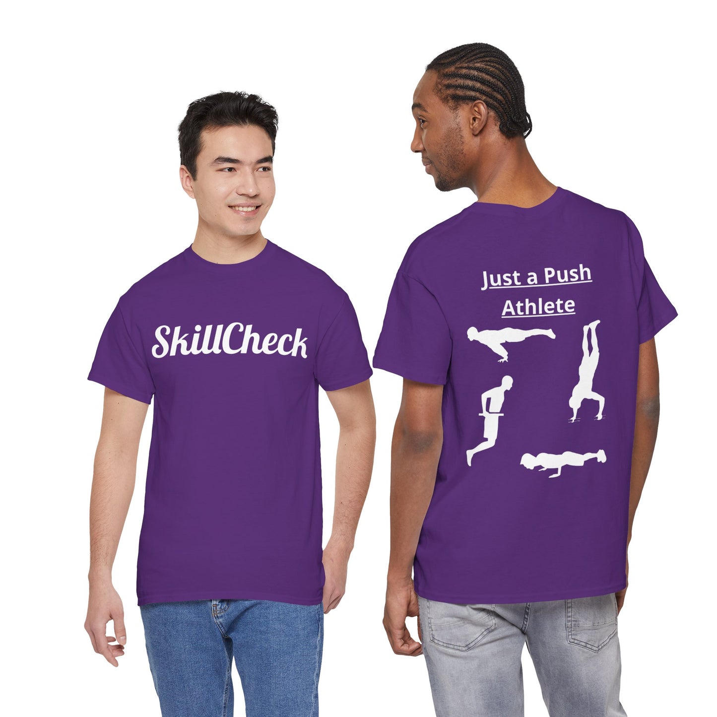T-Shirt "Just a Push Athlete" SkillCheck