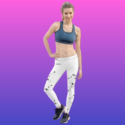Legging d'entraînement blanc pour femme SkillCheck