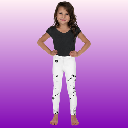 SkillCheck White Kid's Leggings