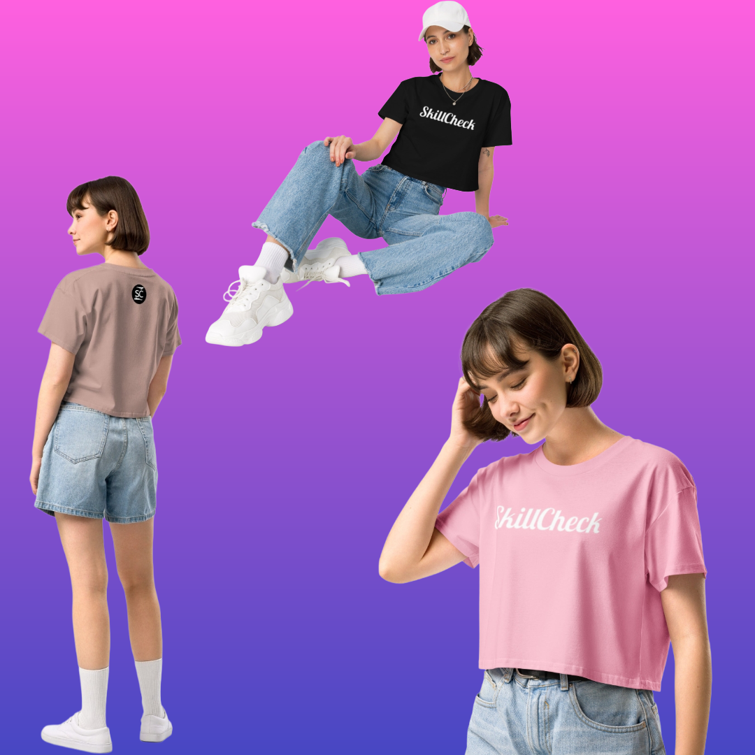 Crop Top SkillCheck pour Femme