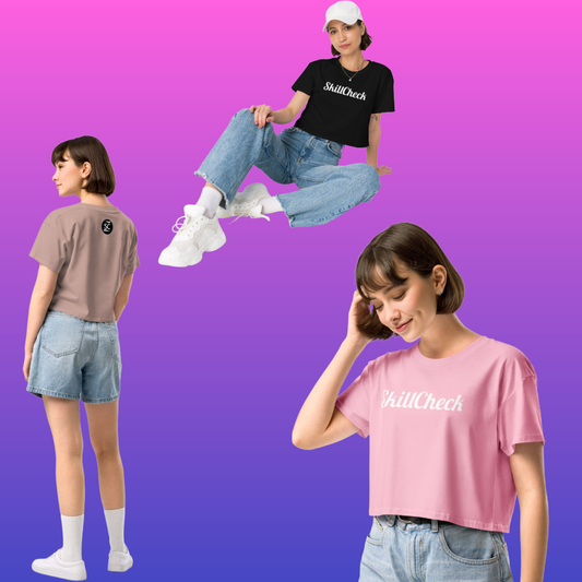 Crop Top SkillCheck pour Femme