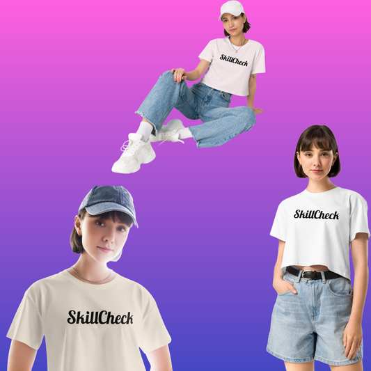 Crop Top SkillCheck pour Femme