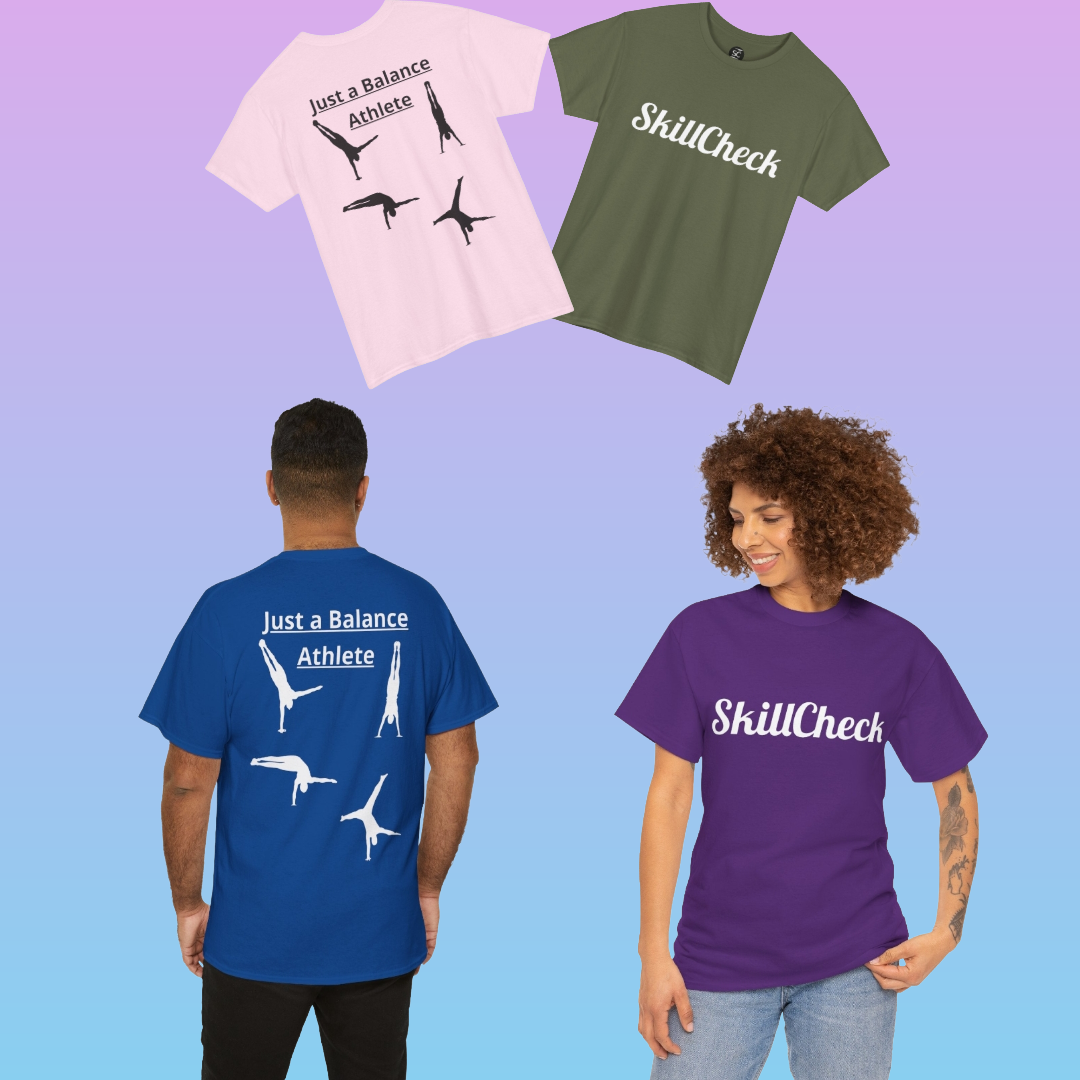 T-Shirt "Just a Balance Athlete" SkillCheck