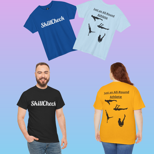 T-Shirt "Just an All-Round Athlete" SkillCheck